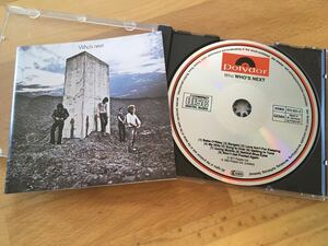 （西独盤／全面アルミ蒸着）The Who / Who's Next(Made in West Germany)西ドイツ／Full Silver (Polydor : 813 651-2)
