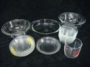 MB/E20AJ-DA3 PYREX パイレックス NARUMI まとめ売り ガラス食器 ボウル 軽量カップ 400ml