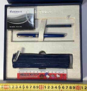 WATERMAN ウォーターマン 万年筆 付属カートリッジ有り 中古未使用 D2210