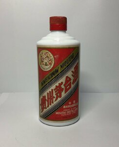 ... pcs sake MOUTAI/mao Thai heaven woman label / China white sake 1/5 remainder amount equipped empty bin treatment -D2210