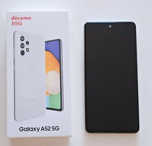 Galaxy A52 5G SC-53B[128GB] docomo オーサムホワイト