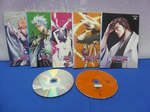 J9　レンタル落ち DVD　BLEACH 尸魂界 救出篇 ブリーチ 全5巻セット (1巻に再生不良あり)