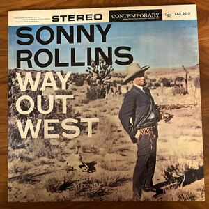 SONNY ROLLINS WAY OUT WEST LP LAX-3010ソニー ロリンズ 