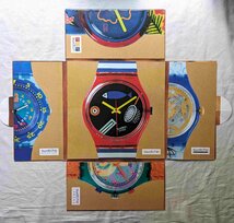 1993年 スウォッチ カタログ Swatch 腕時計 swatch CHRONO/swatch SCUBA 200/swatch automatic/POP swatch ウォッチ・デザイン_画像2