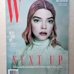 W MAGAZINE アニャ・テイラー＝ジョイ Anya Taylor-Joy 表紙 デイン・デハーン Dane DeHaan/ランドン・マクスウェル/モリー・ゴダードの画像1