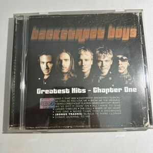 【中古輸入盤】Backstreet Boys Greatest Hits-chapter One Bon CD