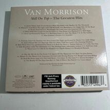 【中古輸入盤】ヴァンモリソン VAN MORRISON STILL ON TOP THE GREATEST HITS_画像2