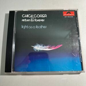 【中古輸入盤】 Ｌｉｇｈｔ Ａｓ ａ Ｆｅａｔｈｅｒ／チックコリア＆リターントゥフォーエヴァー