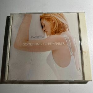 【中古輸入盤】 ＳＯＭＥＴＨＩＮＧ ＴＯ ＲＥＭＥＭＢＥＲ／マドンナ