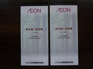 イオン北海道 株主優待券 20000円分 【匿名配送無料】 イオン マックスバリュ