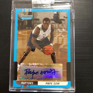 2004 Bowman Signature PAPE SOW Autograph 222/399 