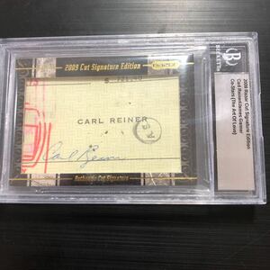 2009 RAZOR Cut Signature CARL REINER/JAMES GARNER Autograph 1/1