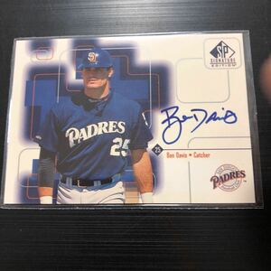 1999 UD SP Signature BEN DAVIS Autograph 