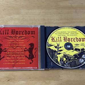 KILL BOREDOM CD DRILL PENGUIN THE UNITONES THE CRAZY HOT GANG COUNT THREE CREST CREW サンピナーズ Rockabilly ロカビリー R&Rの画像3