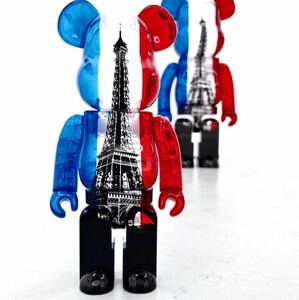 新品未開封 EIFFEL TOWER Tricolor Ver. BE@RBRICK 400%ベアブリック MEDICOM TOY