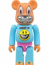 レア 新品未開封 Zac Pac × RON ENGLISH BE@RBRICK 100% ベアブリック・ロンイングリッシュ・メディコムトイ_画像2