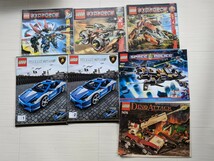 [※説明書のみ] LEGO レゴ EXO FORCE DINO ATTACK RACERS SPACE POLICE エクソフォース スペースポリス ランボルギーニ ガヤルド_画像1