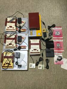 Nintendo Nintendo Famicom корпус 4 шт. дисковая система 2 шт. периферийные устройства * инструкция имеется 