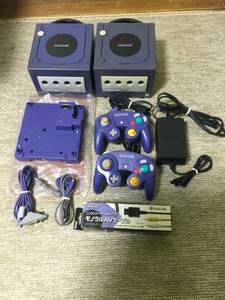 Nintendo Game Cube body 2 pcs controller 2 piece peripherals set 