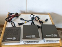 ロンサムカーボーイKP-818G、CD-5、GM-4通電可ジャンク現状品_画像5