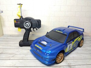 569■1/10　スバル　SUBARU　インプレッサ　WRC 2001　DeAGOSTINI　デアゴスティーニ　週刊ラジコンカー　通電確認済　欠品難ありジャンク