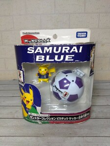 579# Pokemon Пикачу monster collection футбол Япония представитель SAMURAI BLUE отсутствует есть Junk текущее состояние товар 