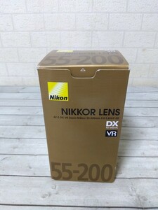 566■Nikon　ニコン　NIKKOR LENS　AF-S　DX VR Zoom-Nikkor　55-200mm　f/4-5.6G IF-ED　動作未確認　ジャンク現状品