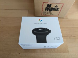 Google Pixel Watch,　Matte Black Obsidian アクティブ バンド　スマートウォッチ　Bluetooth/Wi-Fiモデル　新品未開封　2024年5月購入