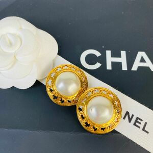 CHANEL シャネル ココマーク パール　ココマーク その他 ピアス／イヤリング ゴールド A-1803