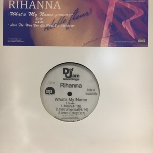 【HMV渋谷】RIHANNA/WHAT'S MY NAME(RIWH0322)