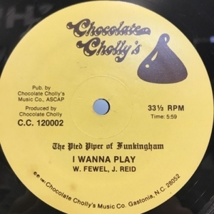 【HMV渋谷】PIED PIPER OF FUNKINGHAM/I WANNA PLAY / BLOW SOME FUNK THIS WAY(CC120002)