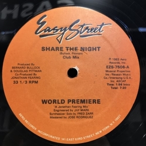 【HMV渋谷】WORLD PREMIERE/SHARE THE NIGHT(EZS7506)