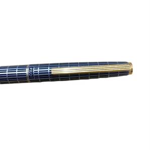 ★オススメ品・ブランド★ PILOT パイロット ペン先18K-750刻印 シルバー＆ブラック系 万年筆 文房具 ボールペン レトロ CNKH0507-10の画像5