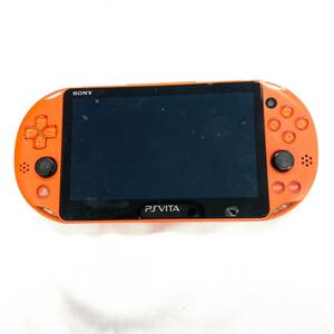 ★オススメ品★ PSVITA 本体 SONY PlayStation VITA PCH-2000 ネオンオレンジ ヴィータ ソフト付き　CNKH0508-19