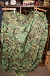 * outdoor goods fea* Okinawa the US armed forces the truth thing camouflage poncho liner finest quality goods camp outdoor usually use etc. .