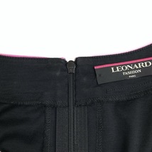 LEONARD レオナール Vネック カットソー コットン ブラック L 0359265_画像6