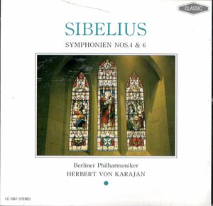 CD (即決) シベリウス/ 交響曲４、６番/ ヘルベルト・フォン・カラヤン指揮;ベルリン・フィル