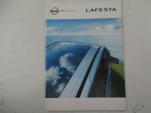  car catalog 6* Nissan * Lafesta 