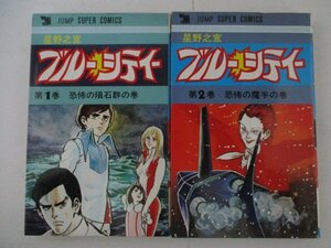 コミック・ブルーシティー全2巻セット・星野之宣・1983年再版・集英社