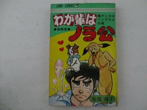 コミック・わが輩はノラ公5巻・菊池規子・1976年初版・集英社