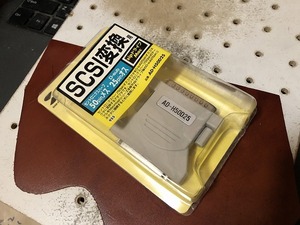 動作確認済 SCSI変換アダプタ サンワサプライ DSub25オス-アンフェノール50メス AD-H50D25 PC98やX68000等のレトロPCに(CA240482)