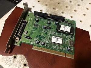 PC9821でDOS起動確認 Adaptec SCSIカード AHA-2940AU/J97 (SC240501)