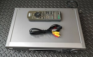 【美品即決】SONY SLV-R100 ビデオデッキ 動作良好 リモコン付き VHSデッキ