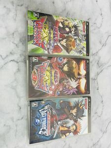 PSP ソフト　遊戯王タッグフォース3、5、5Ds GX 特典カード付き