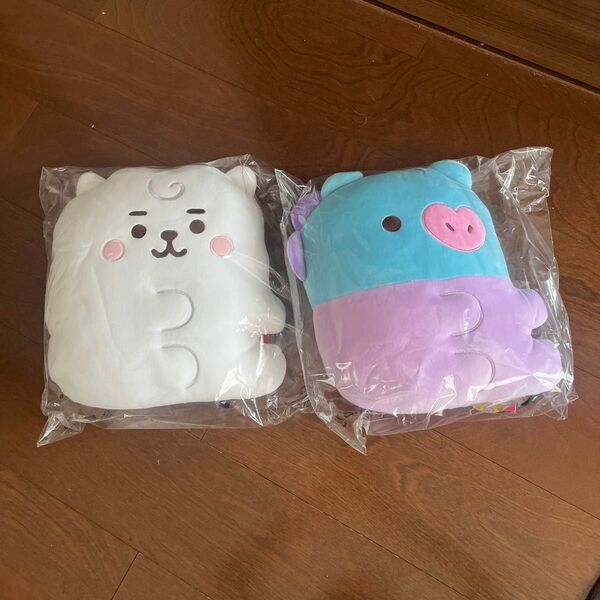 BTS BT21 JELLY CANDY クッション ぬいぐるみ RJ MANG BTS ジンくん ホビ jin JHOPE