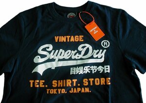 ■未使用■【新品L】Superdry 極度乾燥（しなさい） Vintage Logo Store Classic T-Shirt ■ SUPERDRY冒険魂 ■