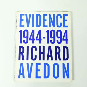 RICHARD AVEDON EVIDENCE 1944-1994 写真集　洋書　リチャード・アヴェドン　本　作品集　