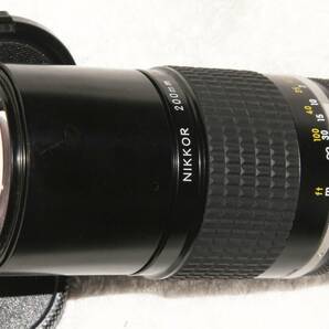 ニコン Nikon Ai NIKKOR ニッコール 200mm F4S （Ai-S） 良好の画像2