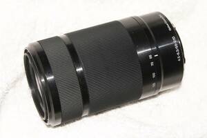 ソニー SONY E 55-210mm F4.5-6.3 OSS ブラック 美品 （SEL55210）