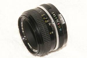 ニコン Nikon New NIKKOR ニュー ニッコール 50mm F2 非Ai 良好